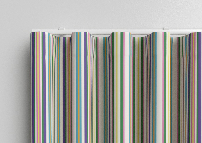 The British Stripe Co. Elizabeth, Notting Hill No.1 - Made to Measure Curtains - Image 13